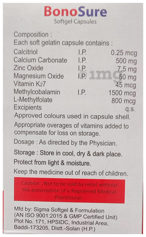 Bonosure Softgel Capsule
