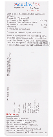 Acuclav DS Syrup image
