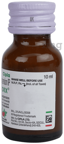 Bendex 200mg Suspension image Bendex 200mg Suspension image
