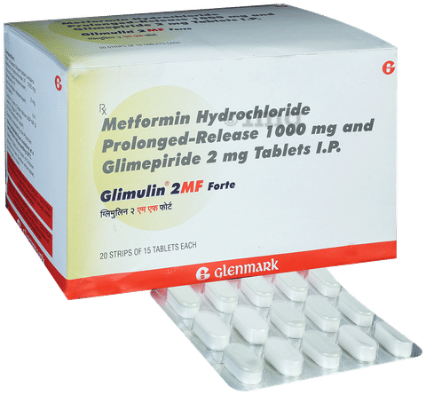Glimulin 2MF Forte Tablet PR 1