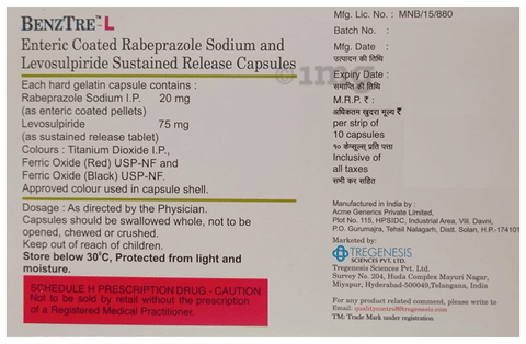 Benztre-L Capsule SR image