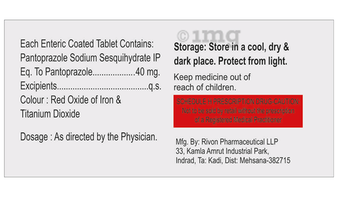 Parpanto 40mg Tablet image