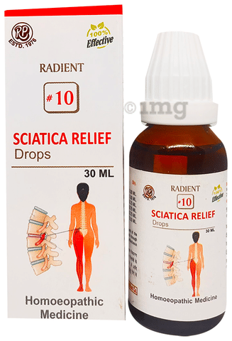 Radient 10 Sciatica Relief Oral Drops image Radient 10 Sciatica Relief Oral Drops image