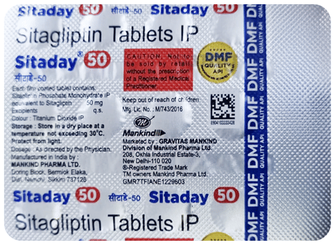 Sitaday 50 Tablet image