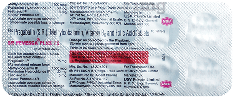 SR Pevesca Plus 75 Tablet image SR Pevesca Plus 75 Tablet image