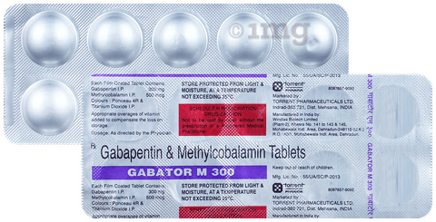 Gabator M 300mg/500mcg Tablet