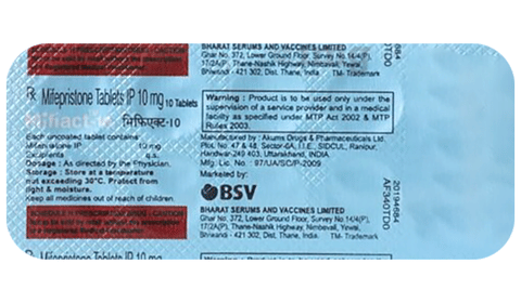 Mifiact 10mg Tablet image
