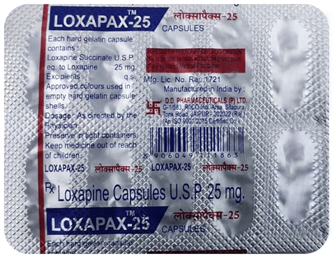 Loxapax 25mg Capsule image Loxapax 25mg Capsule image