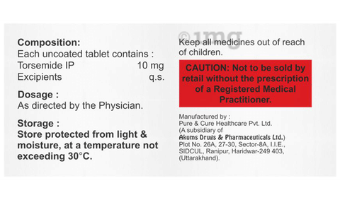 Torsetime 10mg Tablet image
