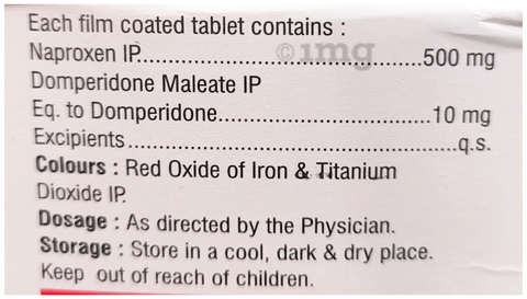 Napless-D 500 Tablet image Napless-D 500 Tablet image