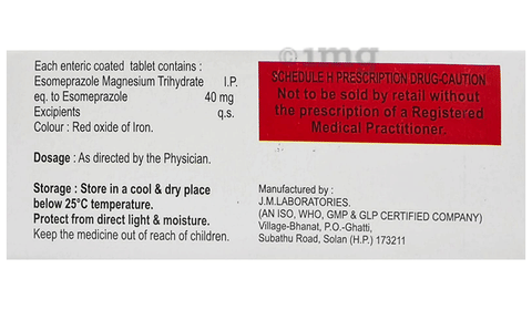 Esolast 40 Tablet image Esolast 40 Tablet image