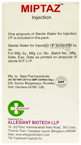 Miptaz 4.5g Injection
