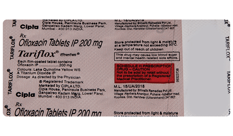 Tariflox 200mg Tablet image