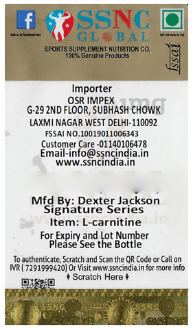 Dexter Jackson L-Carnitine Liquid Tangerine Orange: Buy bottle of 473.28 ml  Oral Liquid at best price in India | 1mg