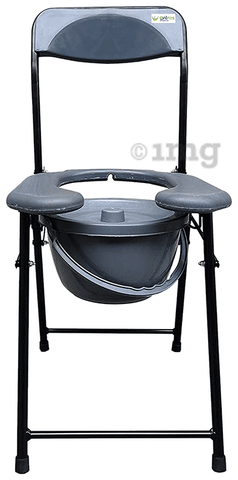 Folding toilet best sale chair