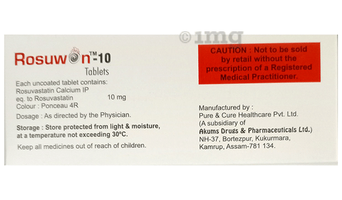 Rosuwon 10 Tablet image Rosuwon 10 Tablet image