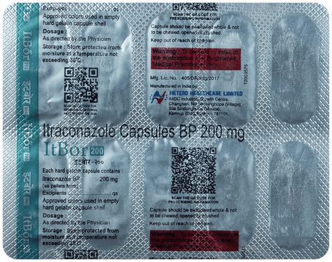 Itbor 200mg Capsule image