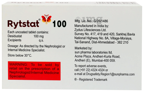 Rytstat 100mg Tablet image