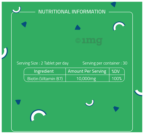 Laurik Biotin Tablet image Laurik Biotin Tablet image
