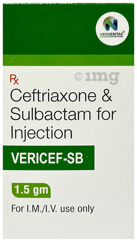 Vericef-SB 1.5gm Injection