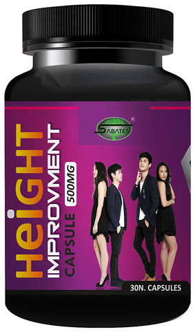 Sabates Height Growth Capsule : Height Capsules To Develop Stop