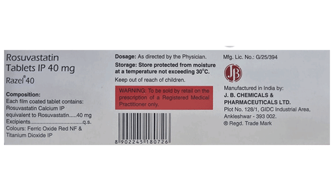 Razel 40 Tablet image Razel 40 Tablet image