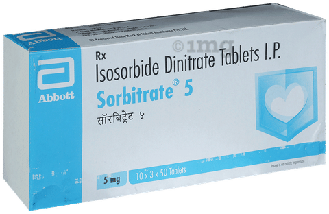 Sorbitrate 5 Tablet image