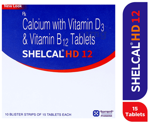 Shelcal -HD 12 Tablet image