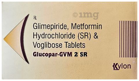Glucopar-GVM 2 SR Tablet image