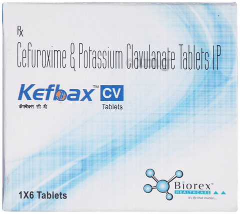 Kefbax CV 500mg/125mg Tablet