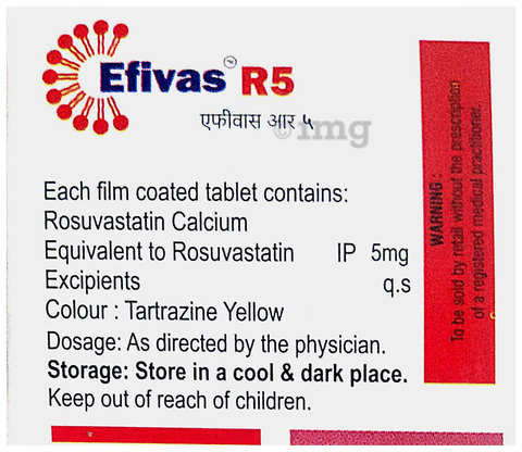 Efivas R 5 Tablet image
