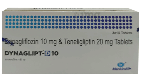 Dynaglipt D 10mg/20mg Tablet image