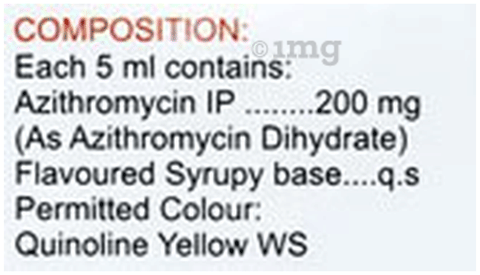 Buy Zathrin 200 Readymix Oral Suspension Online: View Uses, Side