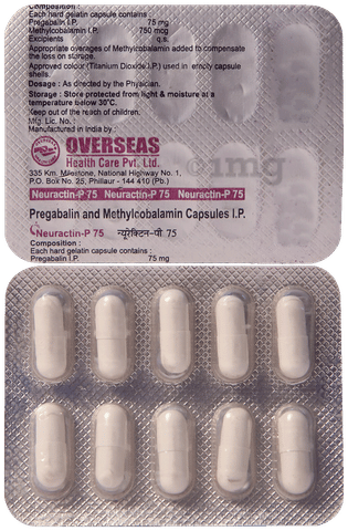 Neuractin-P 75 Capsule