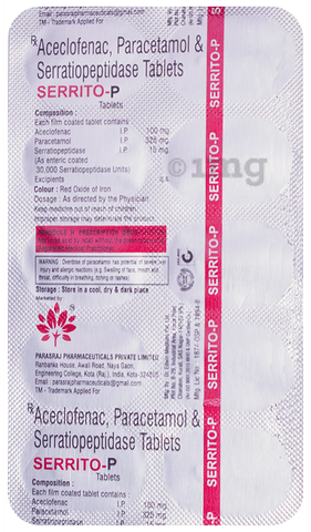 Serrito-P Tablet image