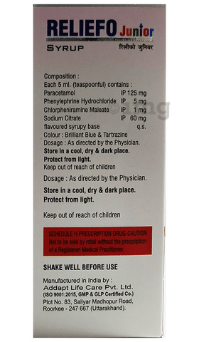 Reliefo Syrup image