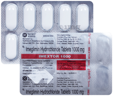 Imextor 1000mg Tablet image Imextor 1000mg Tablet image