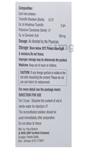 Ticafab 3.1 Injection image Ticafab 3.1 Injection image