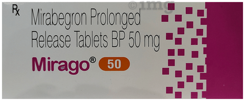 Mirago 50 Tablet PR image Mirago 50 Tablet PR image