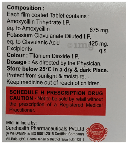 Amoxent 1000 Tablet image