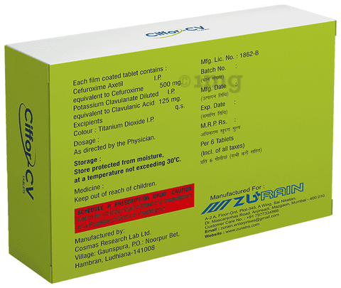 Ciffor-CV Tablet image