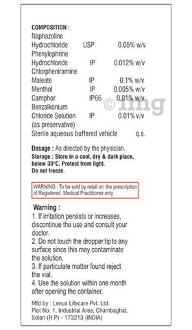 Naphacan Eye Drop image