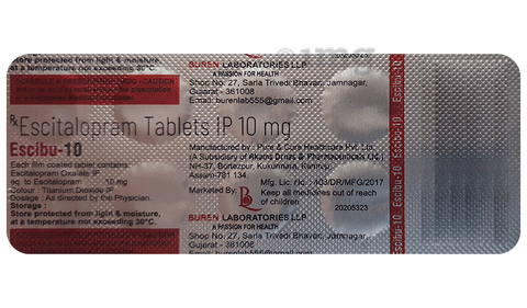 Escibu 10 Tablet image Escibu 10 Tablet image