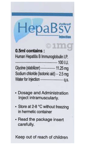 Hepabsv 100IU Injection image