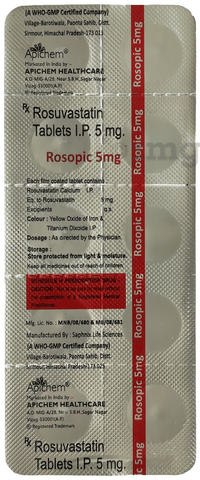 रोसोपिक 5mg टैबलेट image