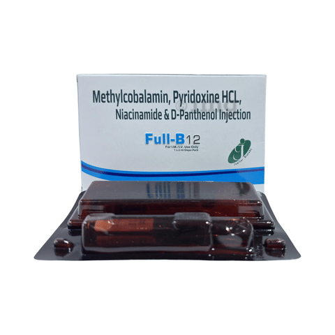 Buy Full-B12 Injection Online: View Uses, Side Effects, Price, Substitutes 