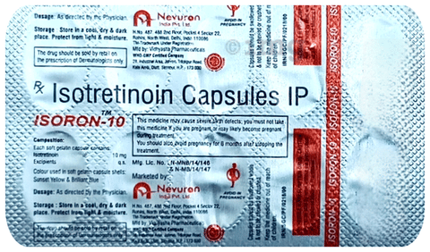 Isoron 10 Capsule image Isoron 10 Capsule image