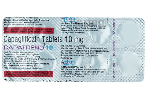 Dapatrend 10mg Tablet image Dapatrend 10mg Tablet image
