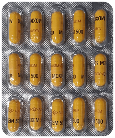 Moxikem 500mg Capsule image Moxikem 500mg Capsule image