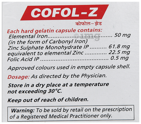 Cofol-Z Capsule